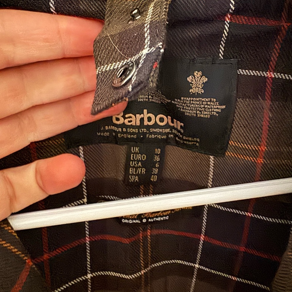 NEW Barbour Jacket c2010 Sz 6 - Picture 2 of 4